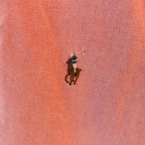 Salmon Ralph Lauren Button Up - Picture 2 of 3
